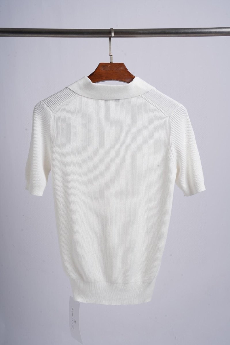 ★関税込み★【ブルネロクチネリ】 半袖 ポロネック T シャツ 送料無料 ブルネロクチネリ BRUNELLO CUCINELLI メンズ Tシャツ