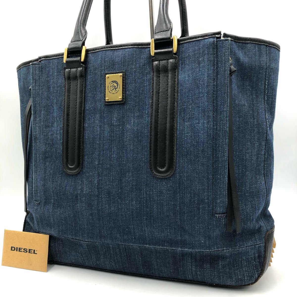 希少デザイン/極美品○ディーゼル DIESEL トートバッグ 肩掛け 希少デザイン/極美品○ディーゼル DIESEL トートバッグ 肩掛け