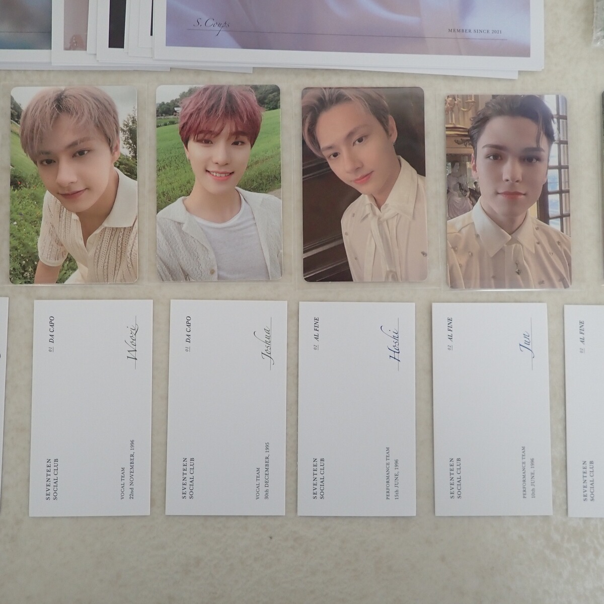 DVD SEVENTEEN PHOTOBOOK SOCIAL CLUB CARAT セブンティーン