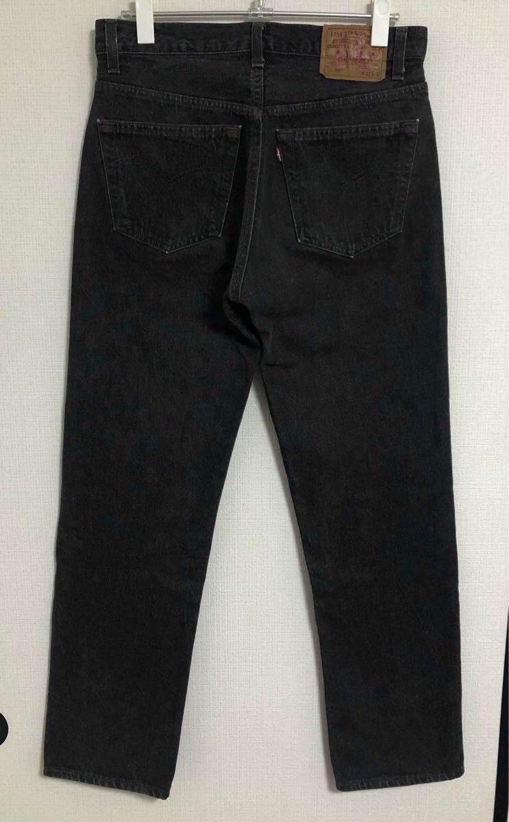 激レア☆ レングス30 先染め ブラック USA製 90s LEVI'S 激レア☆ レングス30 先染め ブラック USA製 90s LEVI'S
