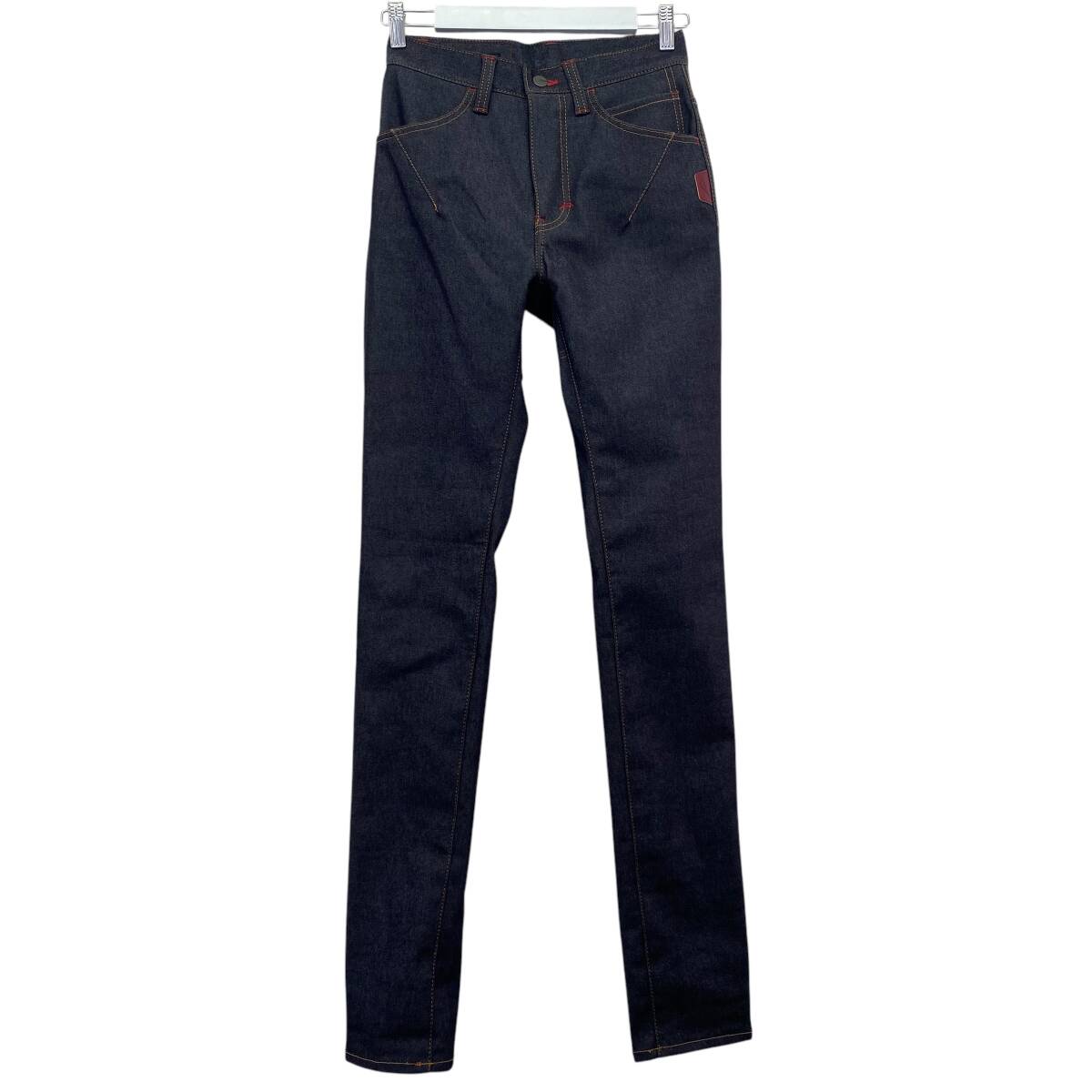 【美品】 KUSHITANI クシタニ K-1329 エクスパンド ウインドカット デニムパンツ Sサイズ　 17108-80