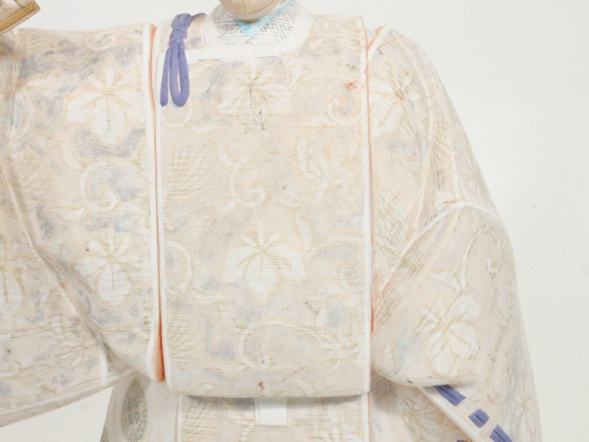 博多人形 福岡県無形文化財技術保持者 白水八郎 作 翁 筑前博多 博多人形 福岡県無形文化財技術保持者 白水八郎 作 翁 筑前博多