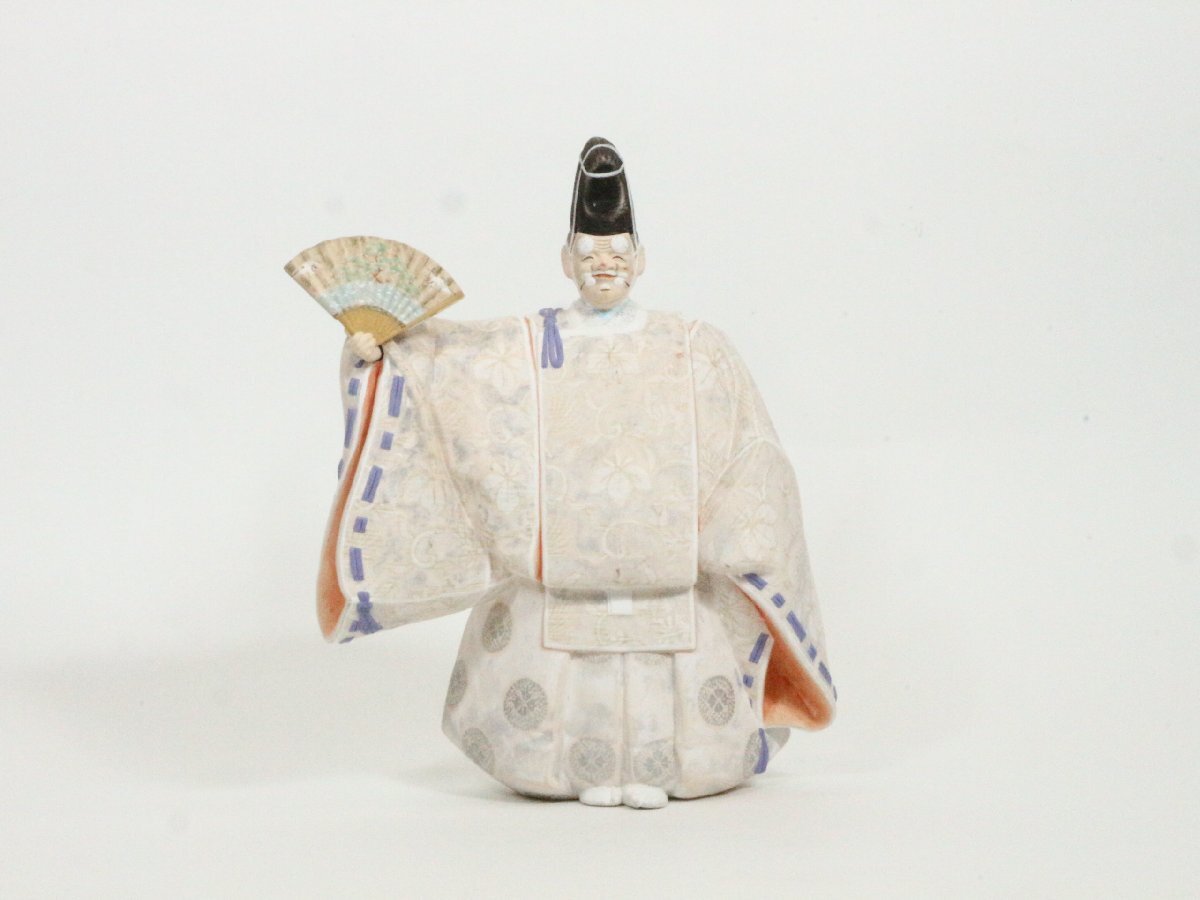 博多人形 福岡県無形文化財技術保持者 白水八郎 作 翁 筑前博多 博多人形 福岡県無形文化財技術保持者 白水八郎 作 翁 筑前博多