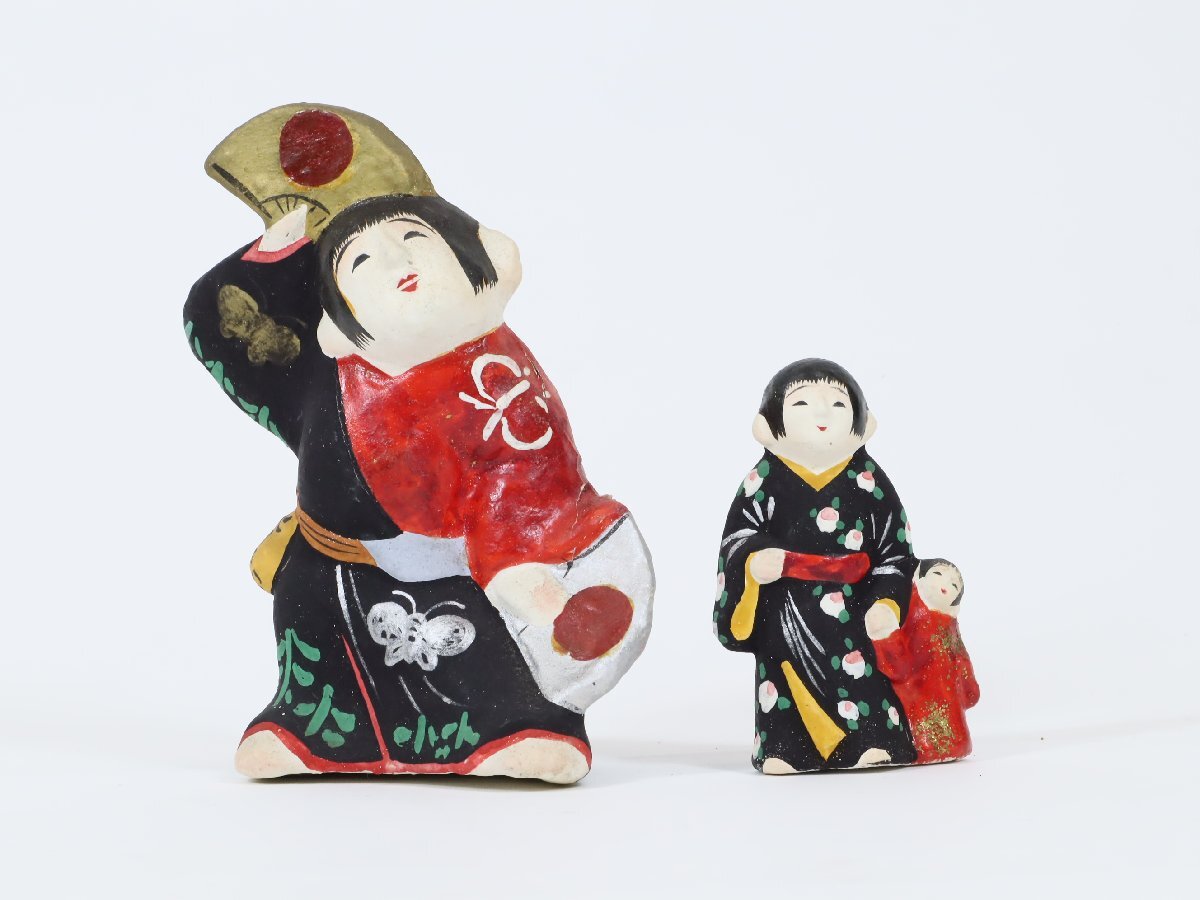 【第1位獲得!】 古い祝事人形 豊年祭 木に紙 郷土玩具 民芸 伝統工芸 風俗人形 その他