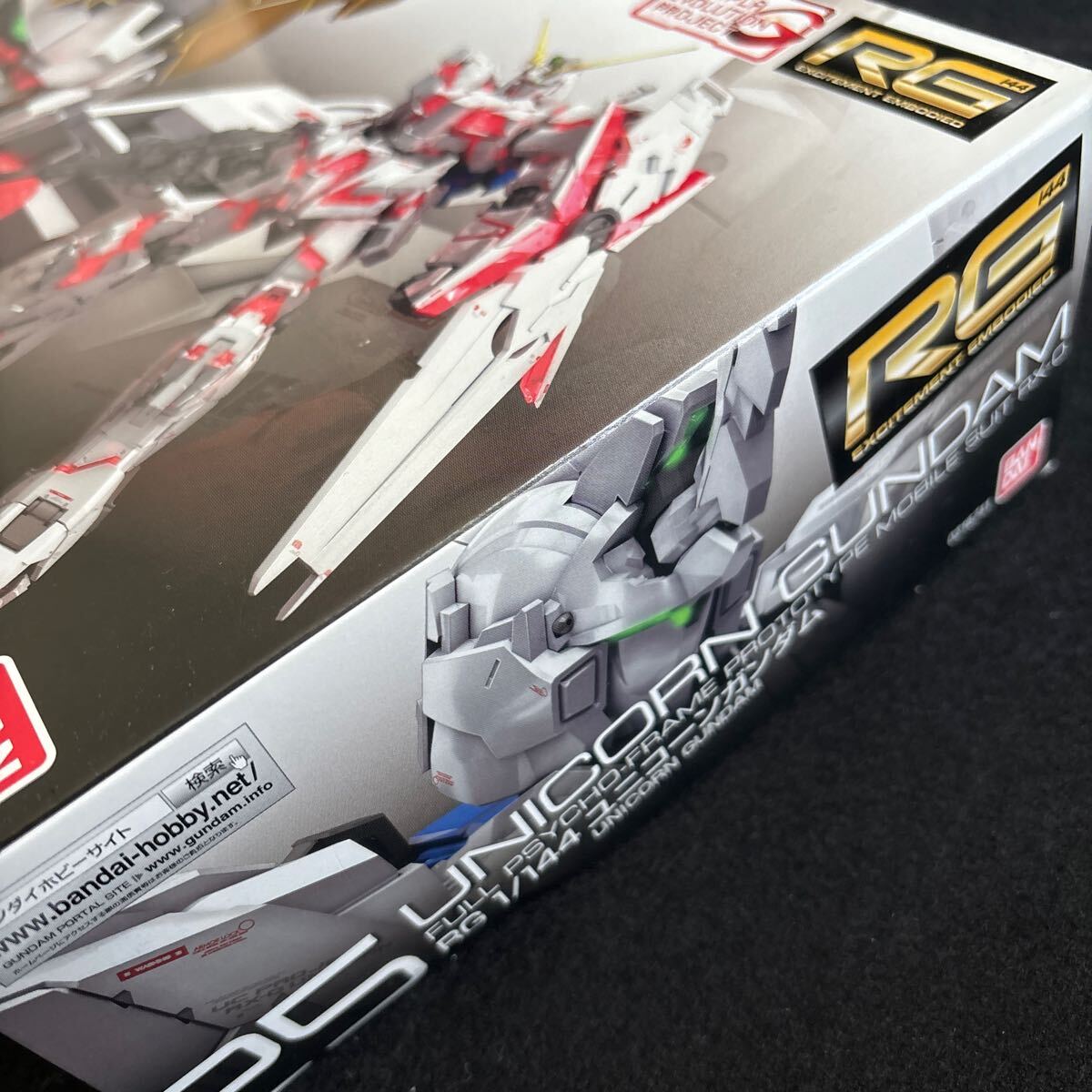 バンダイ rg RX-0 ユニコーンガンダム シナンジュ 未組立 旧