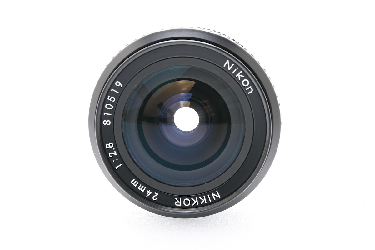 Nikon AI-S NIKKOR 24mm F2.8 Fマウント ニコン MF一眼レフ用 Nikon AI-S NIKKOR 24mm F2.8 Fマウント ニコン MF一眼レフ用
