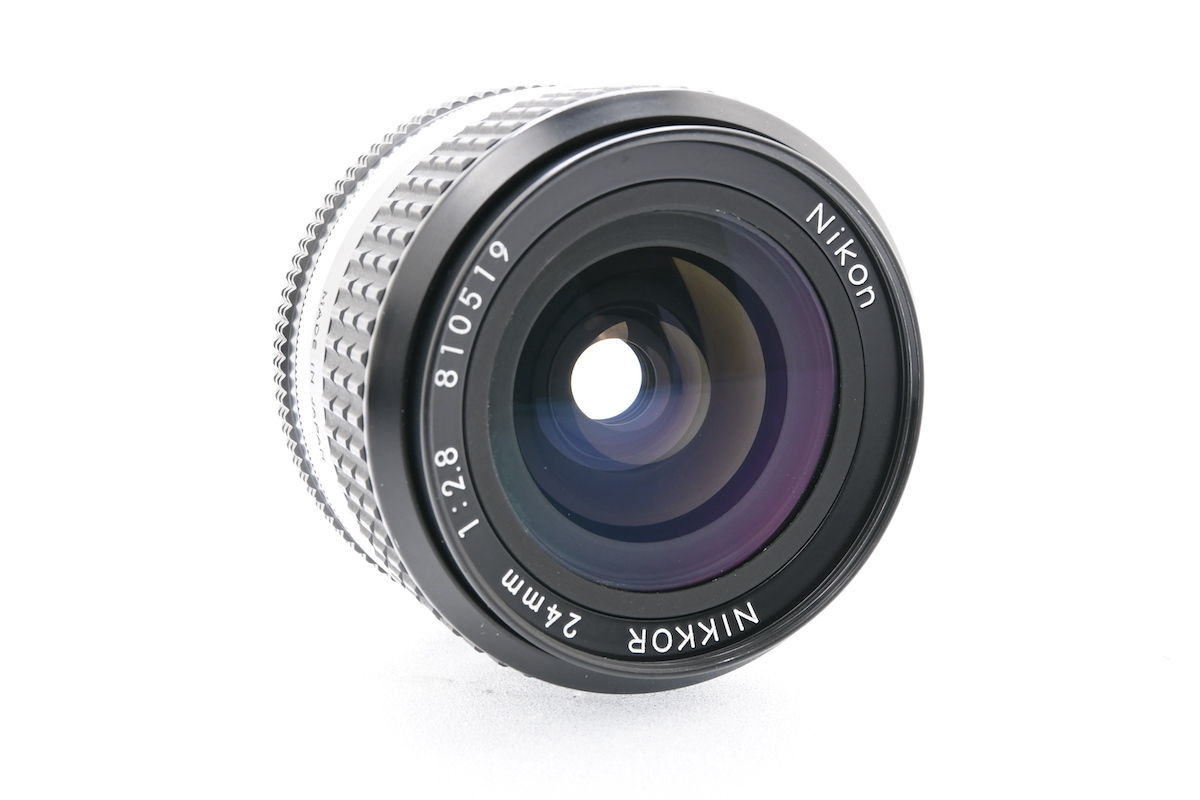 Nikon AI-S NIKKOR 24mm F2.8 Fマウント ニコン MF一眼レフ用 Nikon AI-S NIKKOR 24mm F2.8 Fマウント ニコン MF一眼レフ用