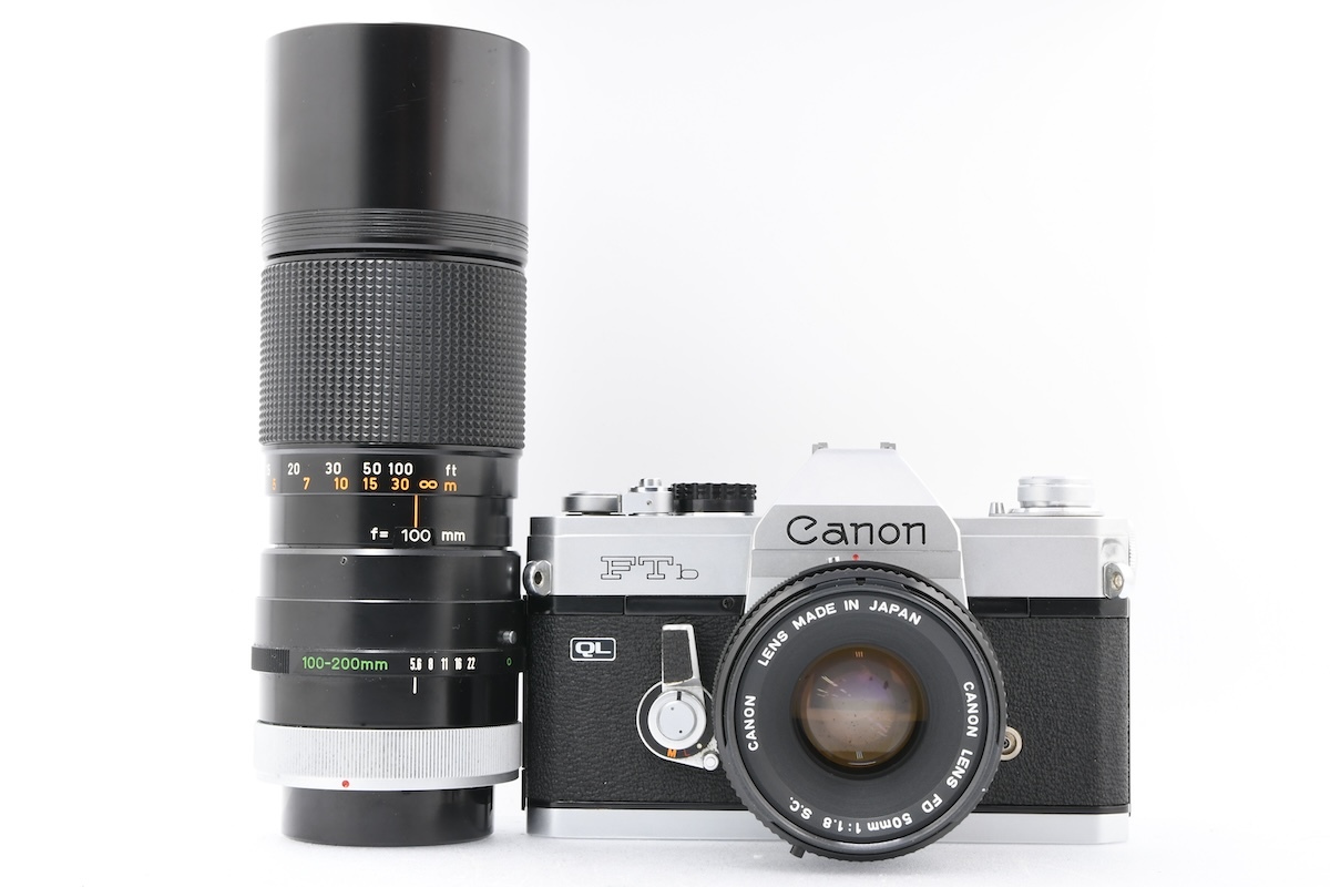 Canon】FTb (シルバー) + FL 50mm F1.8 [1669535283058]