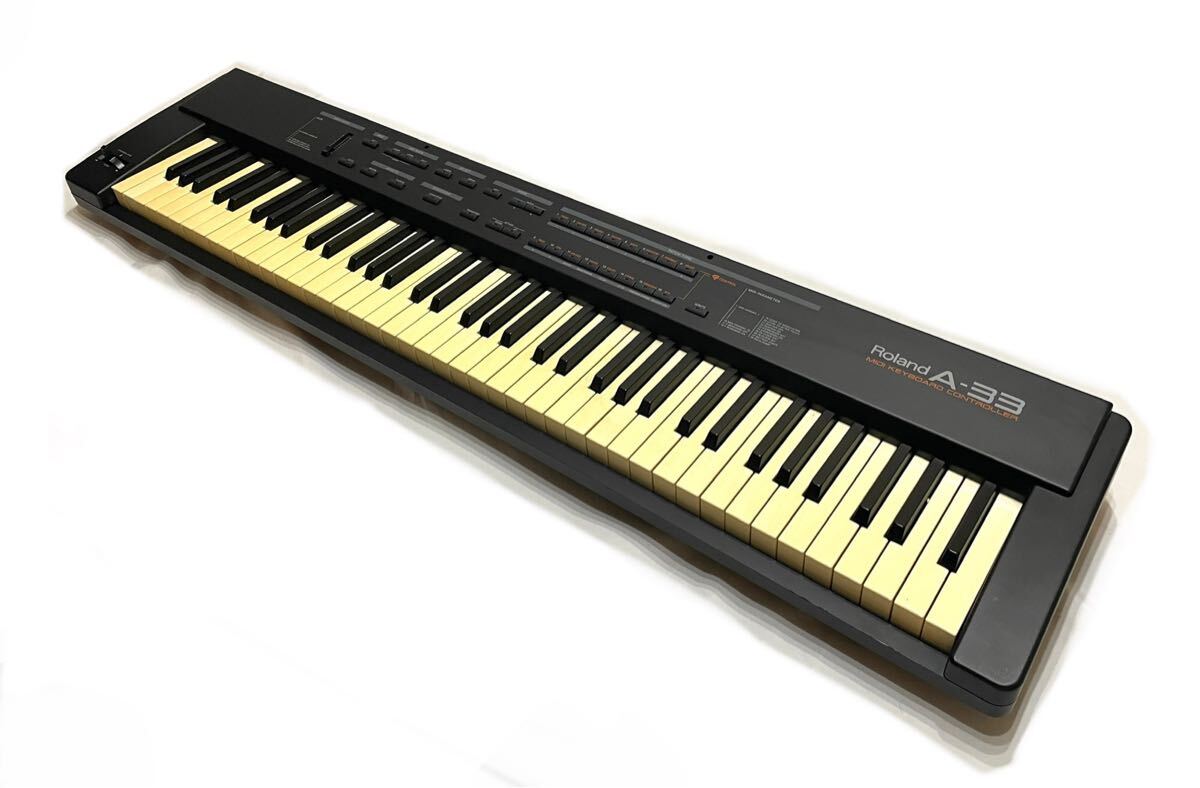 Roland Roland A-33 MIDI Keyboard controller клавиатура контроллер 76 ключ DTM DAW LIVE запись все ключ выход звука OK немедленно есть 