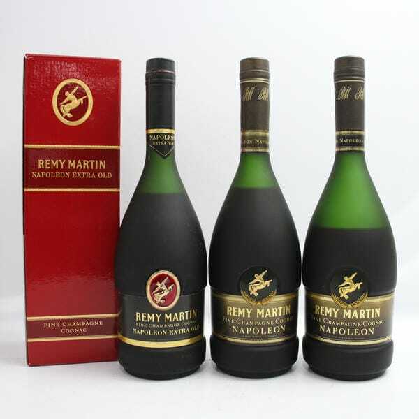 3本セット】REMY MARTIN（レミーマルタン）ナポレオン各種