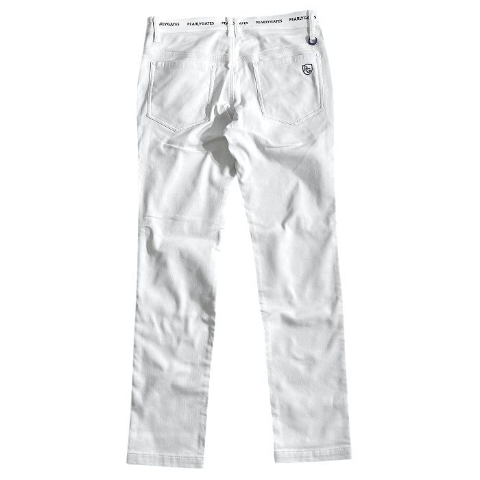 PEARLY GATES パーリーゲイツ 定2.9万 裏微起毛 蓄熱裏地Feelthermo ストレッチ ロングパンツ ゴルフウェア 2131091 030 4 ▲033▼50227w07