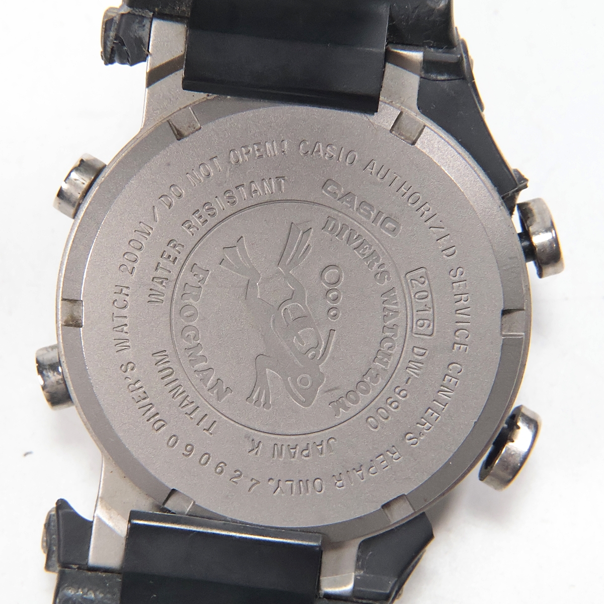 CASIO G-SHOCK FROGMAN DW-9900 カシオ フロッグマン チタン CASIO G-SHOCK FROGMAN DW-9900 カシオ フロッグマン チタン