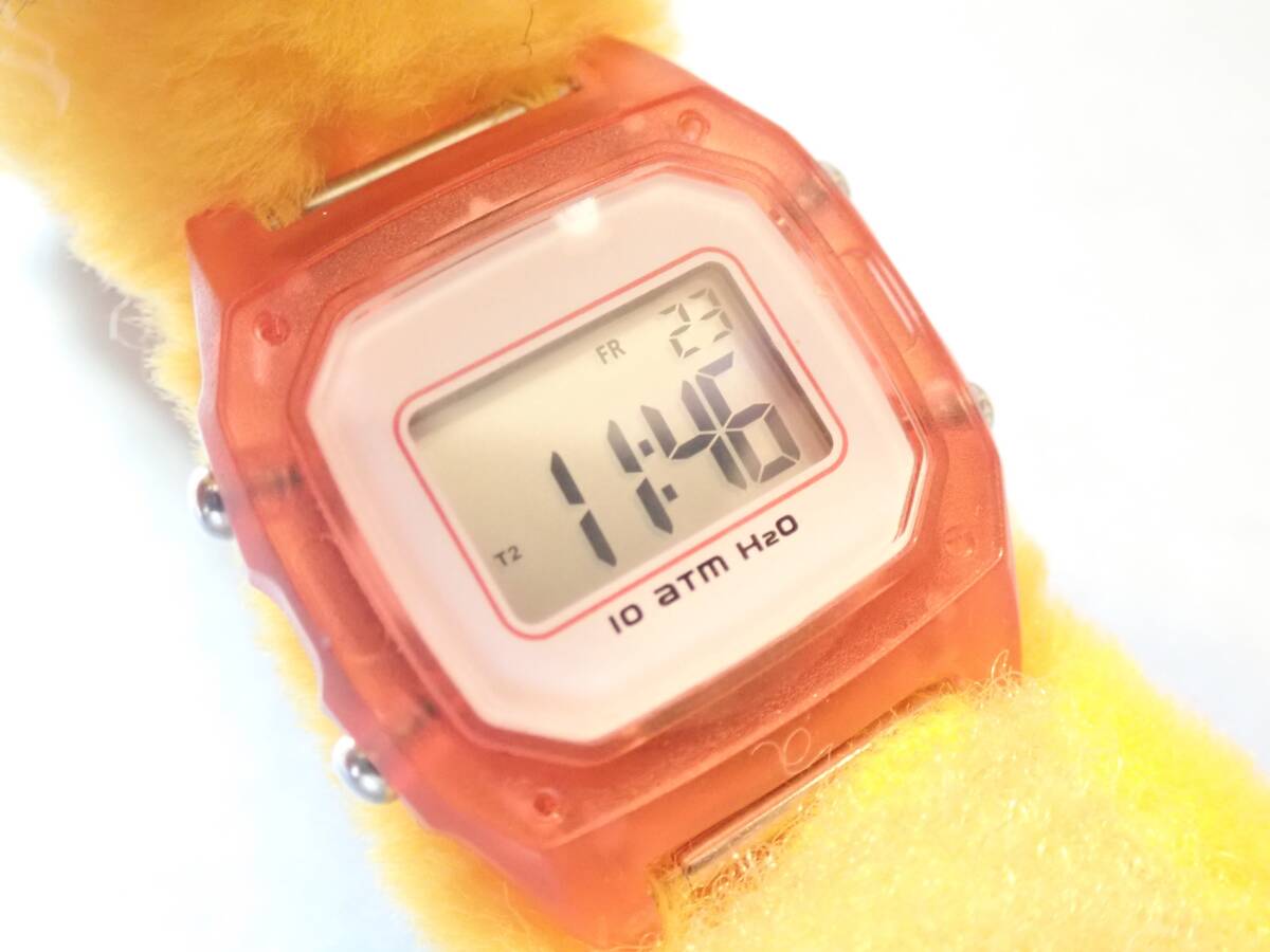 80′s【GARFIELD ガーフィールド】當(dāng)時(shí)物ぬいぐるみ腕時(shí)計(jì) ☆デジタル通常起動(dòng)☆