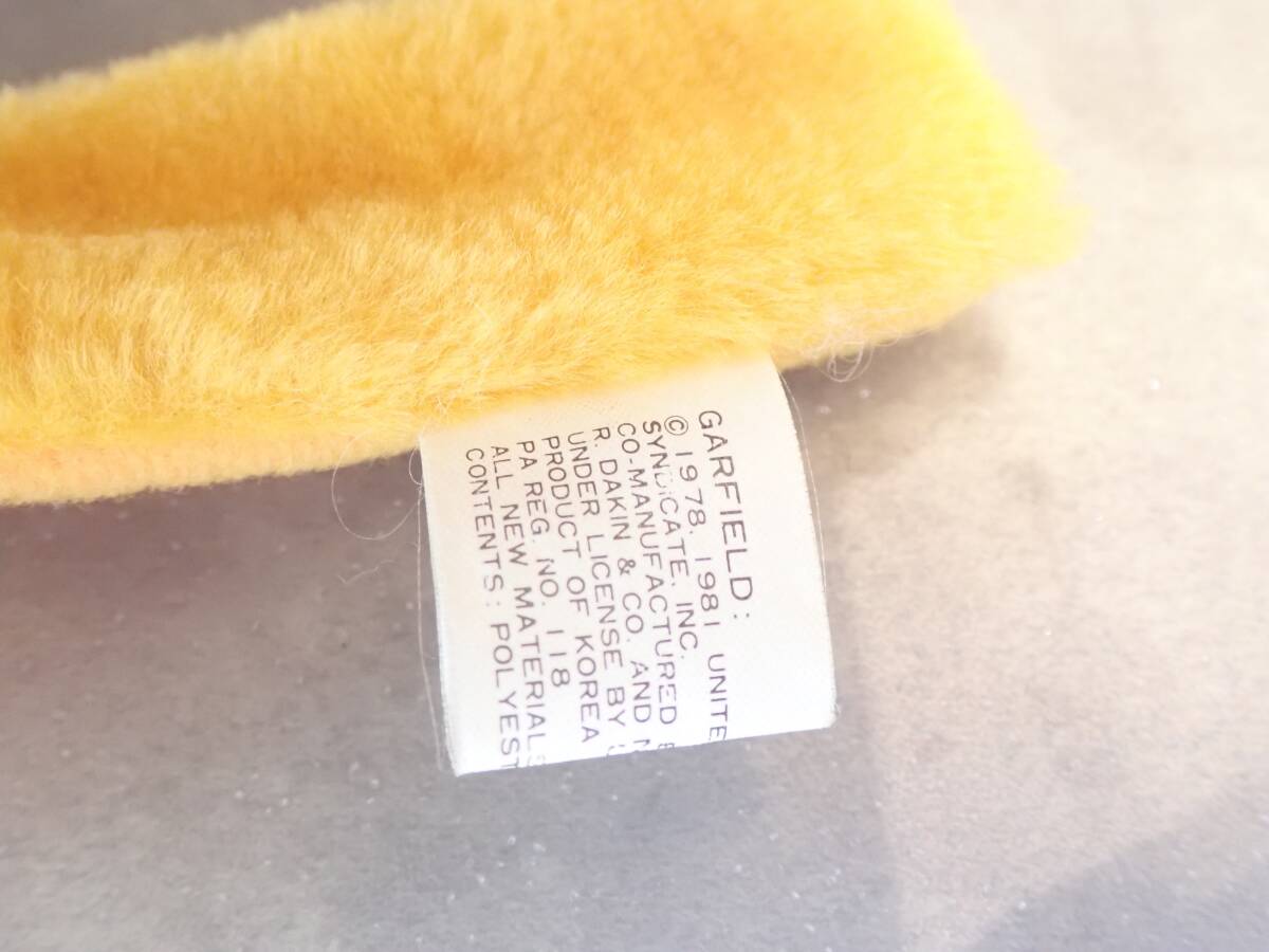 80′s【GARFIELD ガーフィールド】當(dāng)時(shí)物ぬいぐるみ腕時(shí)計(jì) ☆デジタル通常起動(dòng)☆