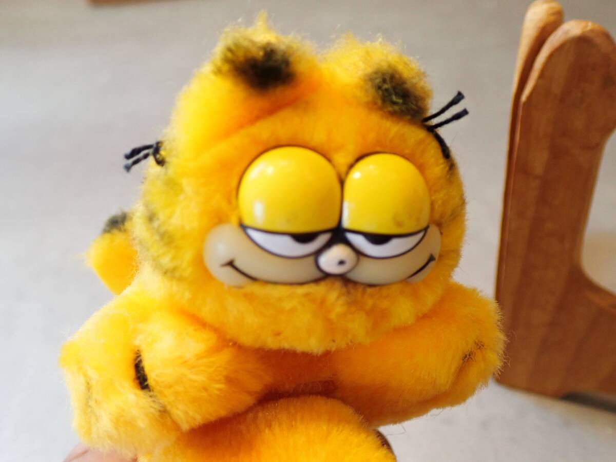 80′s【GARFIELD ガーフィールド】當(dāng)時(shí)物ぬいぐるみ腕時(shí)計(jì) ☆デジタル通常起動(dòng)☆