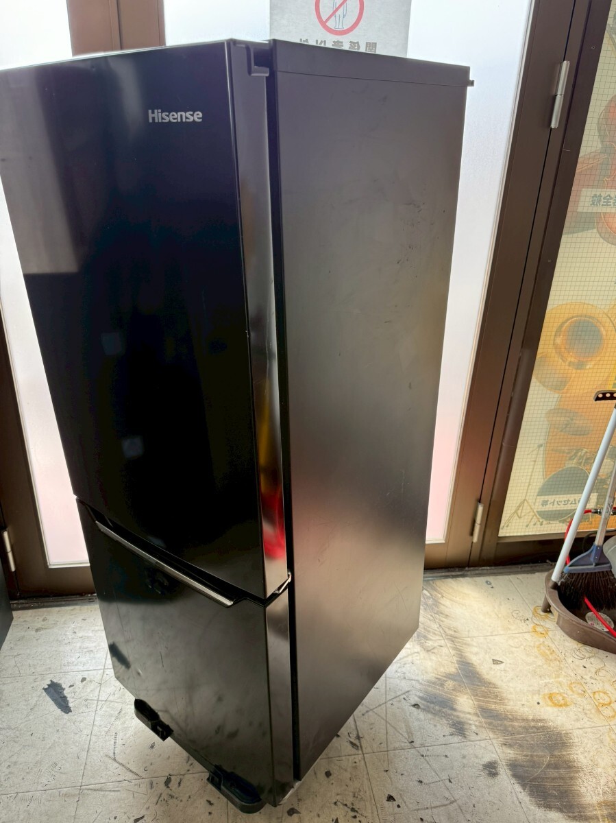I☆ 中古 Hisense 150L 2ドア冷凍冷蔵庫 右開き 省エネLED照明 I☆ 中古 Hisense 150L 2ドア冷凍冷蔵庫 右開き 省エネLED照明
