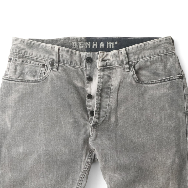 美品 DENHAM デンハム UPGRADER ヴィンテージ加工 ストレッチ