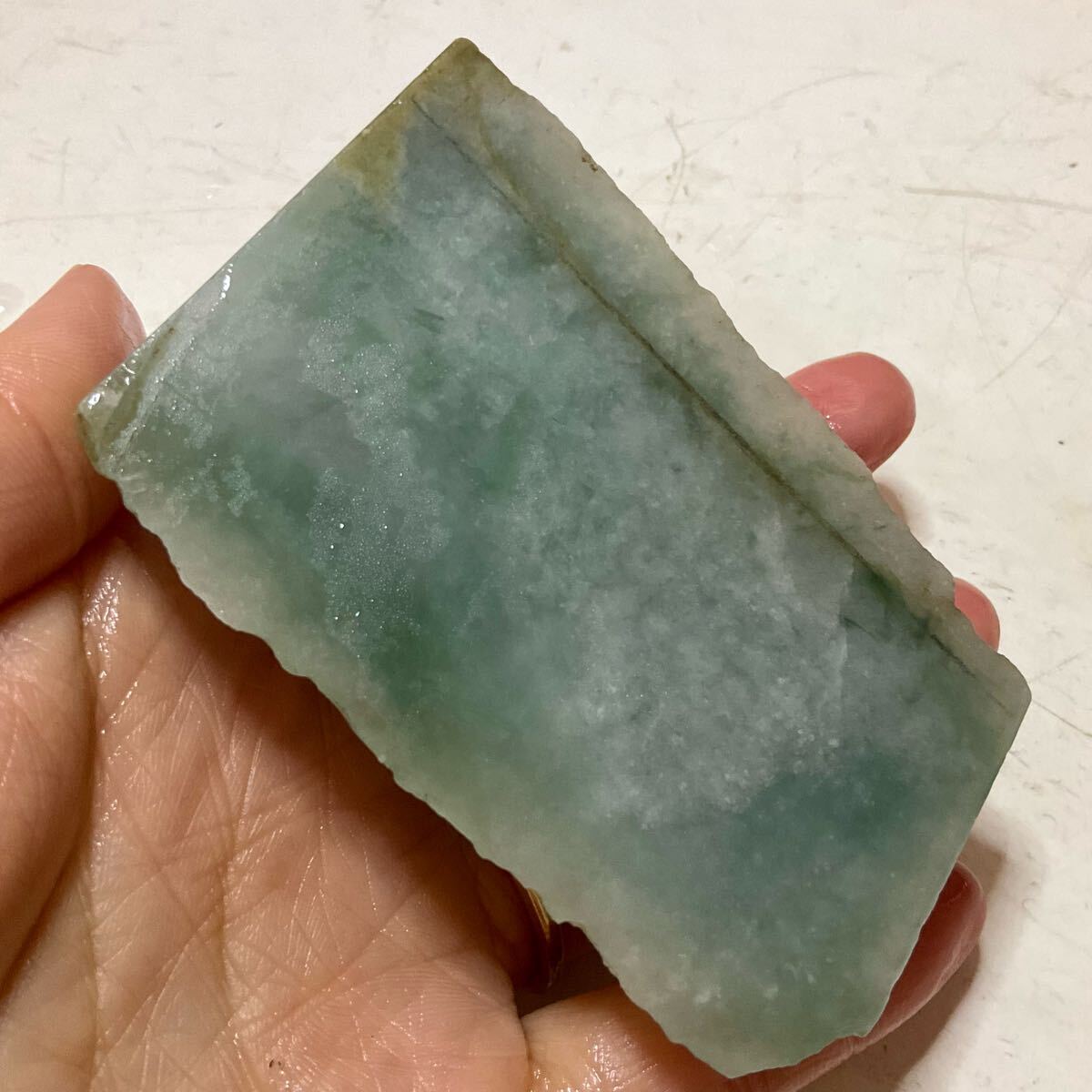 ミャンマー産天然本翡翠原石4pcロットトータル516g[JADEITE ミャンマー産天然本翡翠原石4pcロットトータル516g[JADEITE