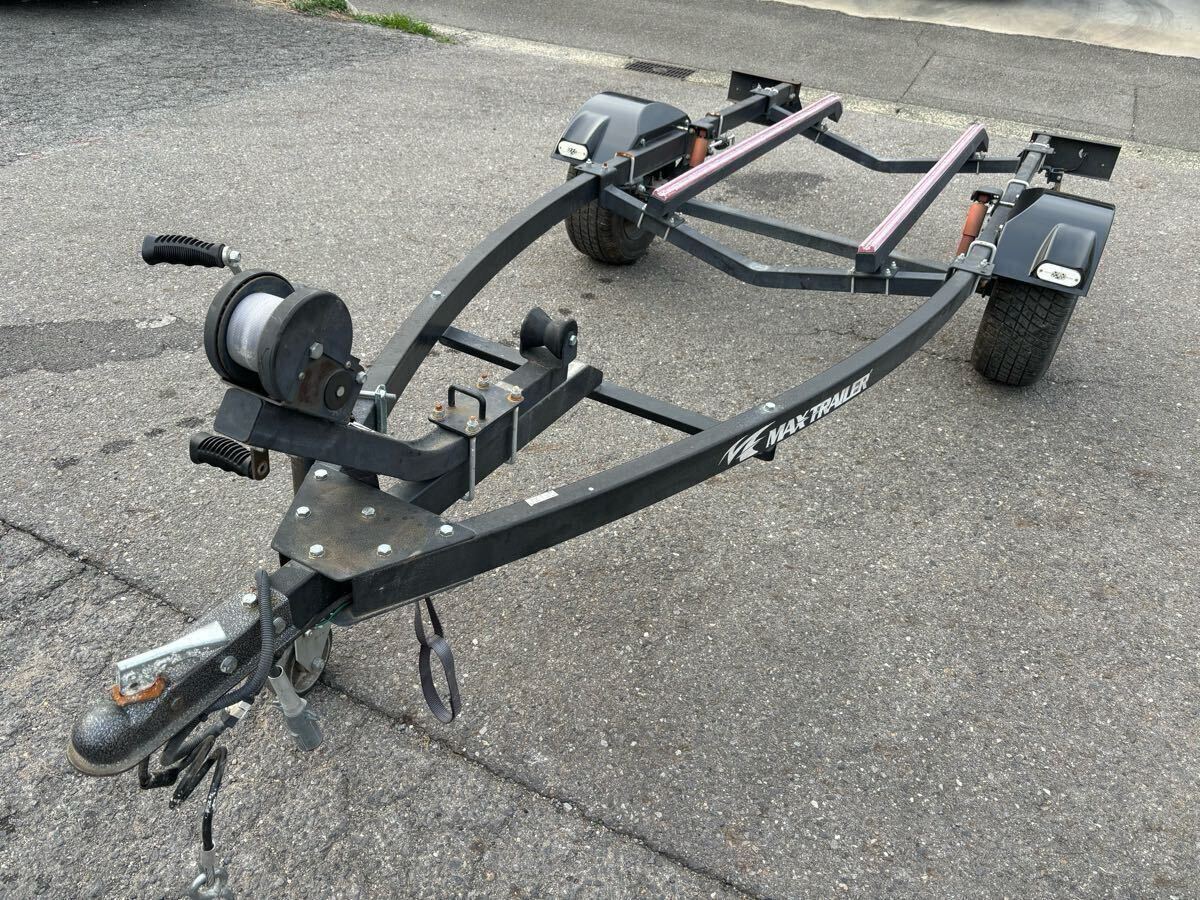 売り切り5萬(wàn)スタ愛(ài)知から　タイトジャパン　MAXトレーラー　普通トレーラー　一時(shí)抹消渡し　 ボートトレーラー SOREX シードゥー　ヤマハ　