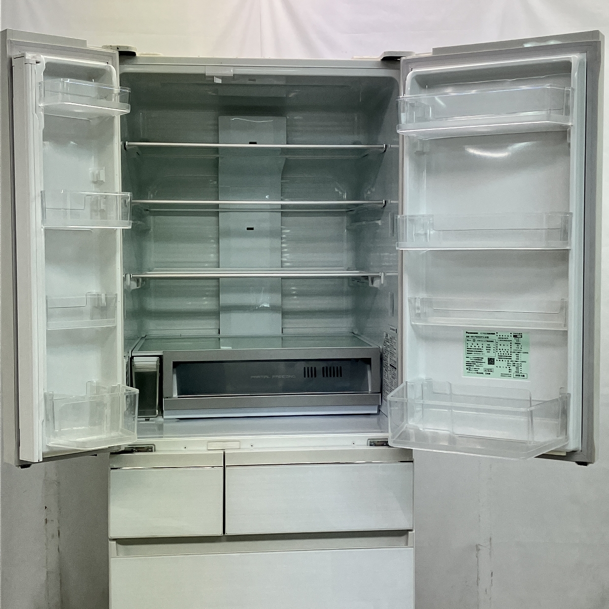 引取限定】Panasonic NR-F605HPX-W 2020年製 冷蔵庫 フレンチ 引取限定】Panasonic NR-F605HPX-W 2020年製 冷蔵庫 フレンチ