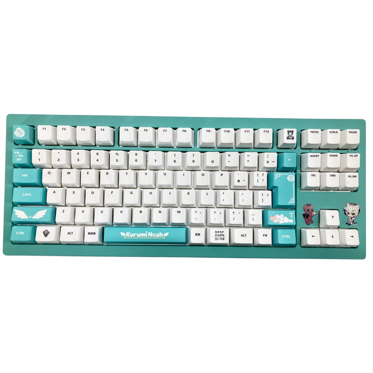 ぶいすぽっ Kurumi Noah VSPO-KB 胡桃のあ キーボード PC周辺 ぶいすぽっ Kurumi Noah VSPO-KB 胡桃のあ キーボード PC周辺