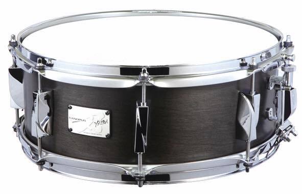 YAIBA2 Birch 5.5x14 Snare Drum Antique Ebony Mat LQ
