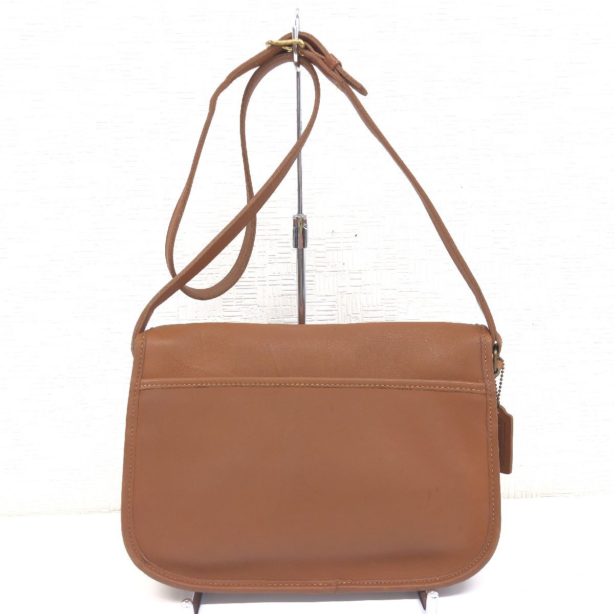 ○90's USA製 COACH コーチ ターンロック式 本革 グラブ