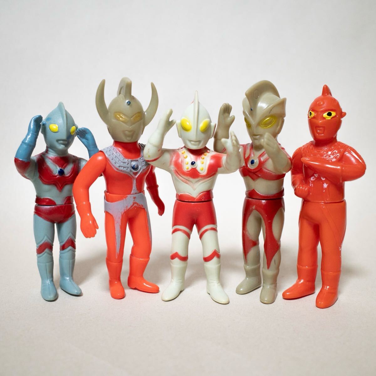 ブルマァク ソフビ ウルトラマン 当時物 ミニサイズ セット ブルマァク ソフビ ウルトラマン 当時物 ミニサイズ セット