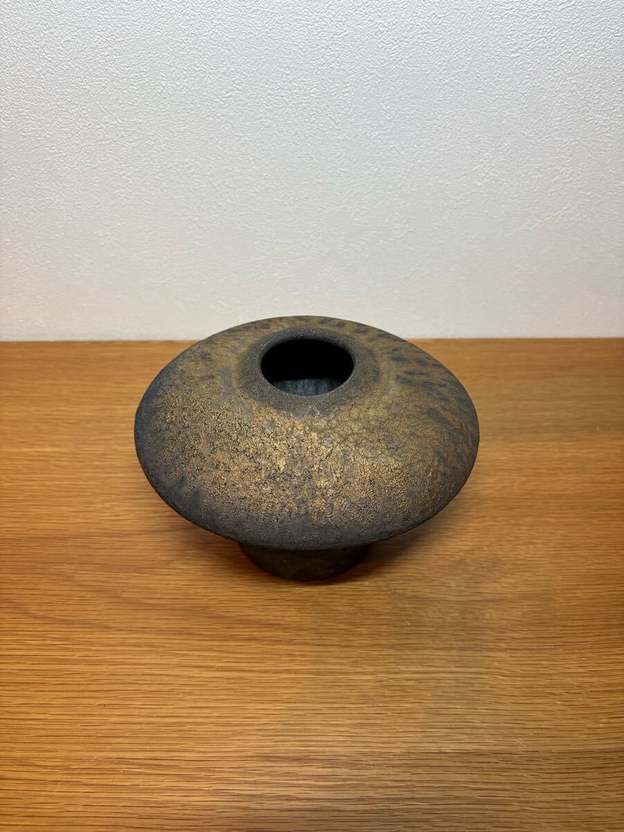 新品未使用 花器 細川政己 陶器 検) raw life factory 新品未使用 花器 細川政己 陶器 検) raw life factory