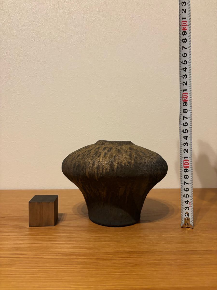 新品未使用 花器 細川政己 陶器 検) raw life factory 新品未使用 花器 細川政己 陶器 検) raw life factory