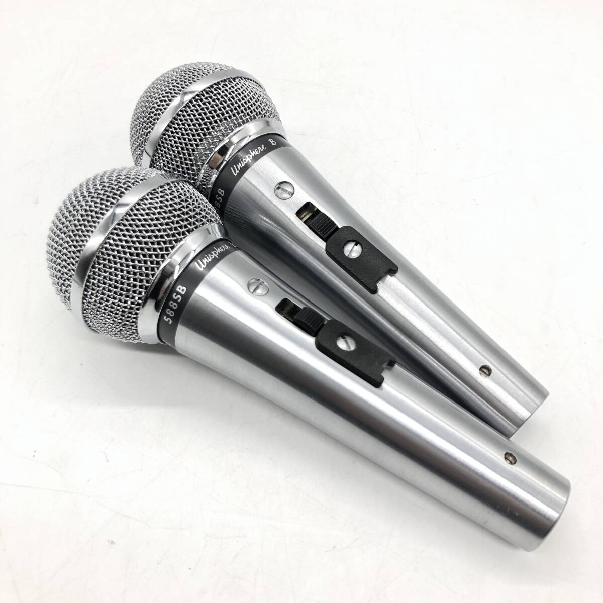 SHURE 588SDX ダイナミックマイク 2本セット Yahoo!オークション - SHURE シュアー マイク ダイナミック
