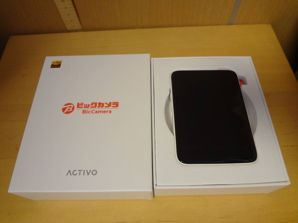 【ほぼ未使用】ACTIVO CT10 ハイレゾDAP BIC-A 16GB ビッグカメ娘