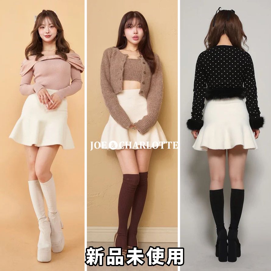 ダーリッチ darich ハイウエストニットミニスカート IVO FREE ダーリッチ darich ハイウエストニットミニスカート IVO FREE