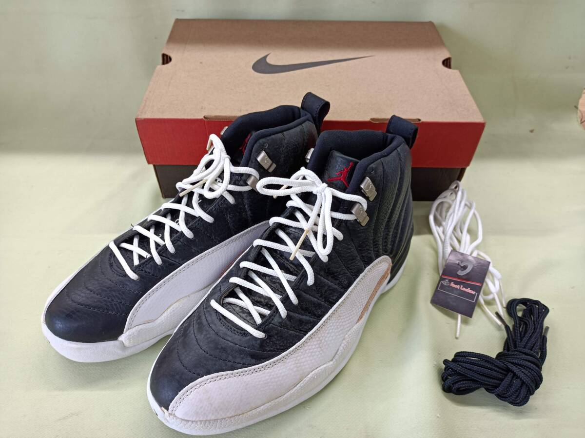 ナイキ AIR JORDAN 12 RETRO レザー スニーカー 28cm メンズ
