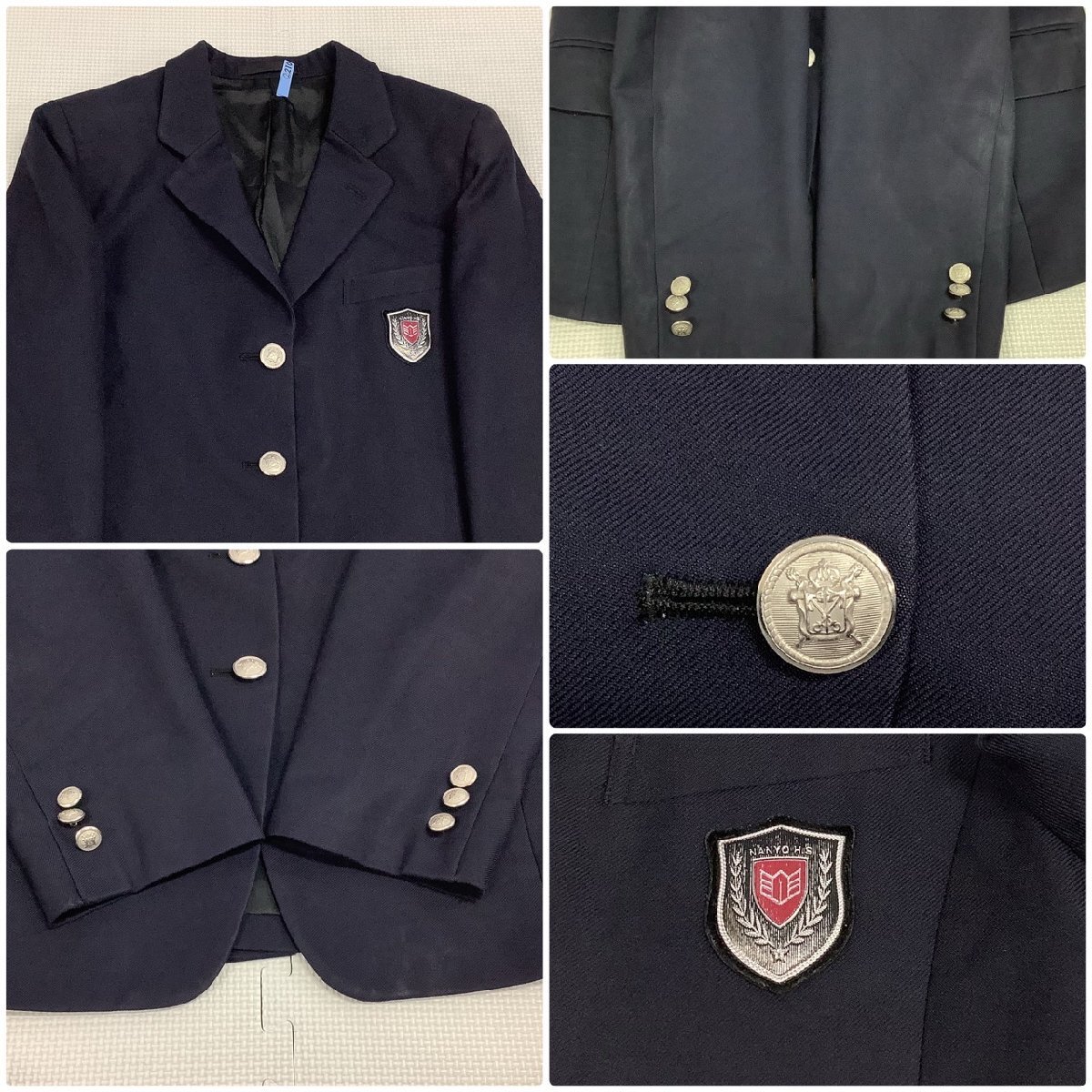 I1269/Y(中古)山形県 南陽高校 女子制服6点 /指定品/ブレザー I1269/Y(中古)山形県 南陽高校 女子制服6点 /指定品/ブレザー