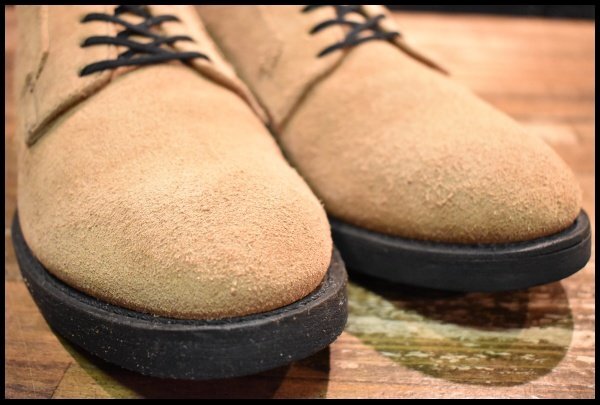 【8D 良品 12年】レッドウィング 9103 ポストマン オックスフォード サンド モハヴェ ラフアウト 短靴 ブーツ redwing HOPESMORE_画像6