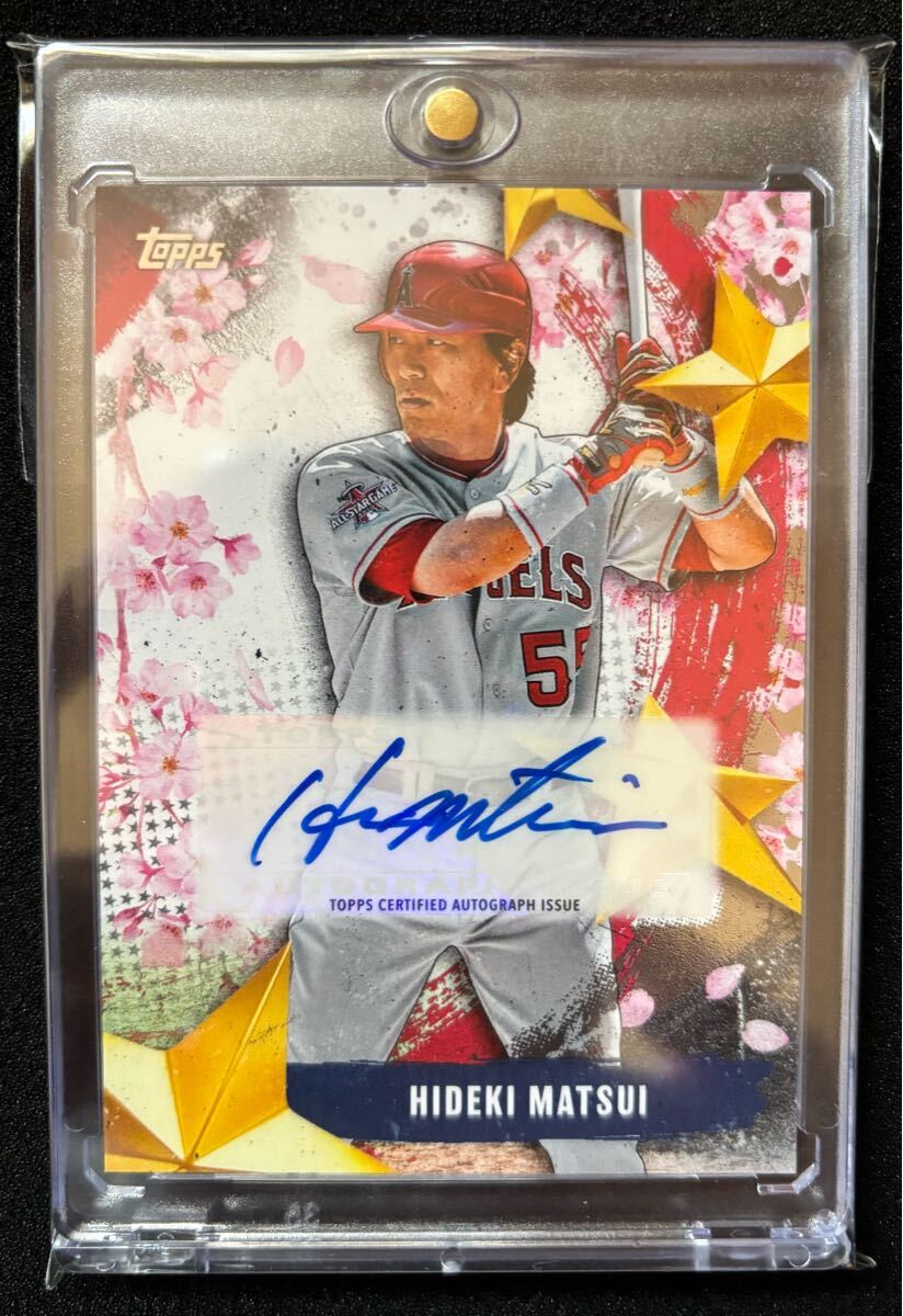 貴重エンゼルスユニ】 松井秀喜 TOKYO SERIES MLB 2025 TOPPS 貴重エンゼルスユニ】 松井秀喜 TOKYO SERIES MLB 2025 TOPPS