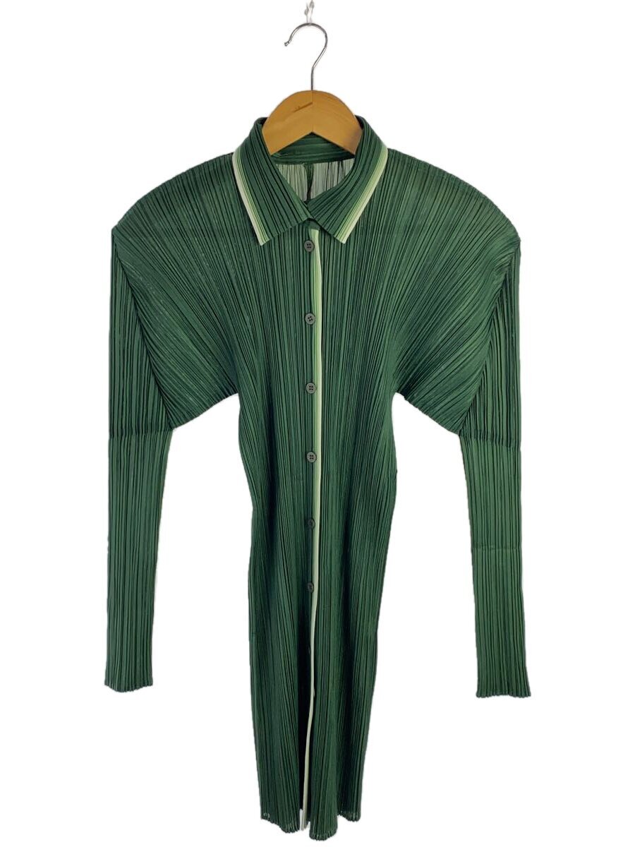 PLEATS PLEASE ISSEY MIYAKE◆長袖ブラウス/3/ポリエステル/BLK/PP23-JJ141 PLEATS PLEASE ISSEY MIYAKE◆長袖ブラウス/3/ポリエステル/BLK/PP23-JJ141