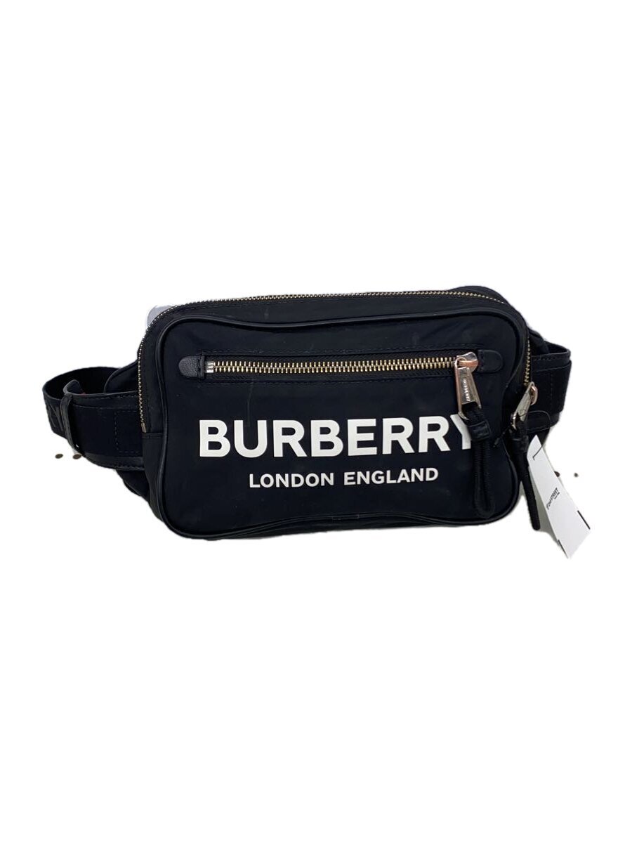 BURBERRY ウエストバッグ BURBERRY LONDON◇ウエストバッグ/-/BLK/プリント