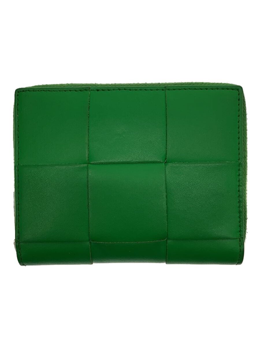 BOTTEGA VENETA 二つ折り 財布 レザー ブラック