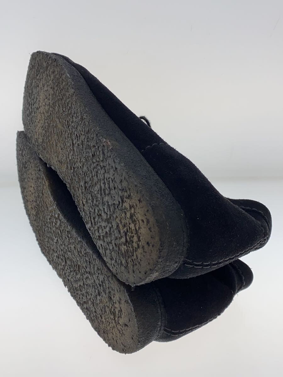 Clarks*Walabee/ ботинки чукка /UK8.5/BLK/ замша 