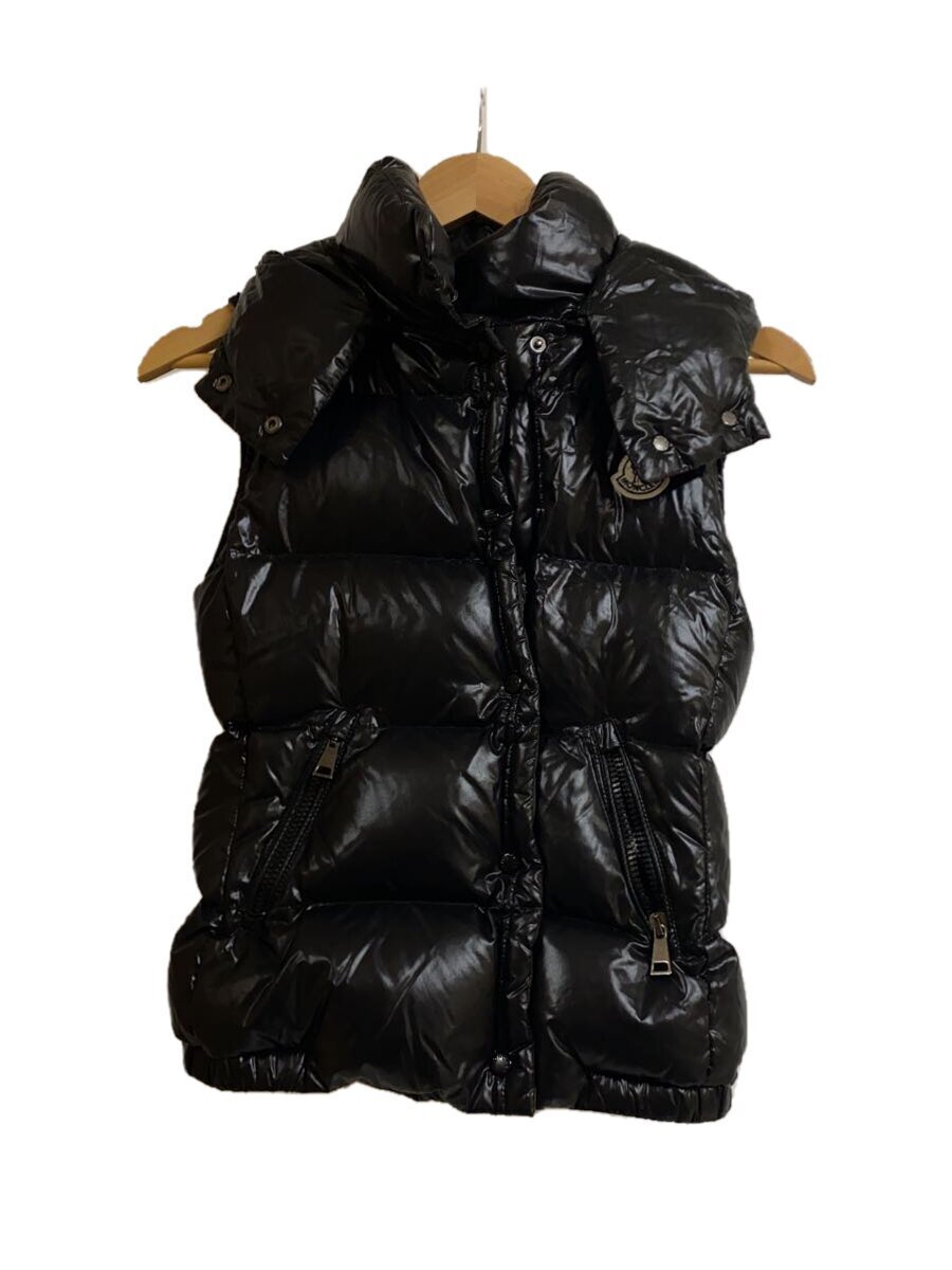 MONCLER◆ダウンベスト/-/ナイロン/BLK