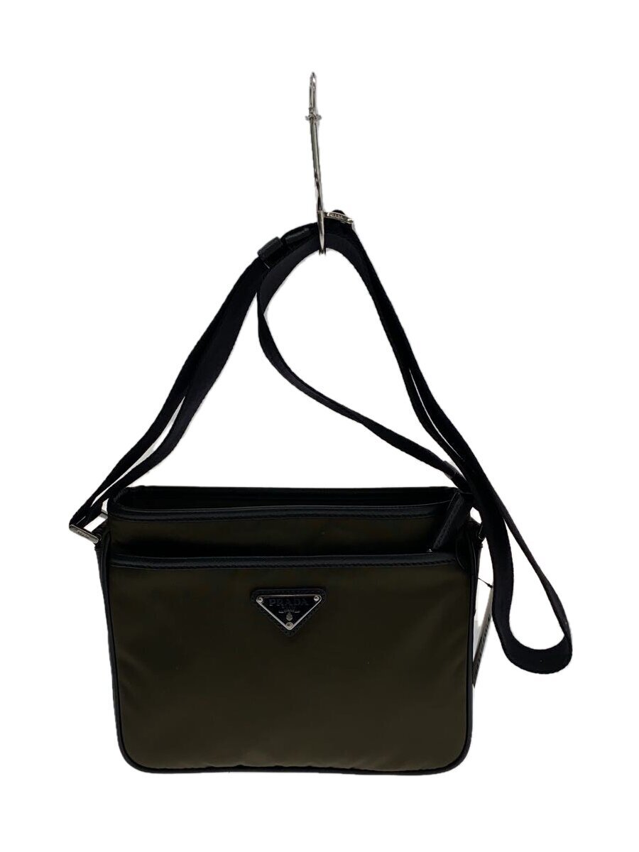 PRADA ナイロンショルダーバッグ Yahoo!オークション - PRADA ショルダーバッグ/ナイロン/KHK/2VH093