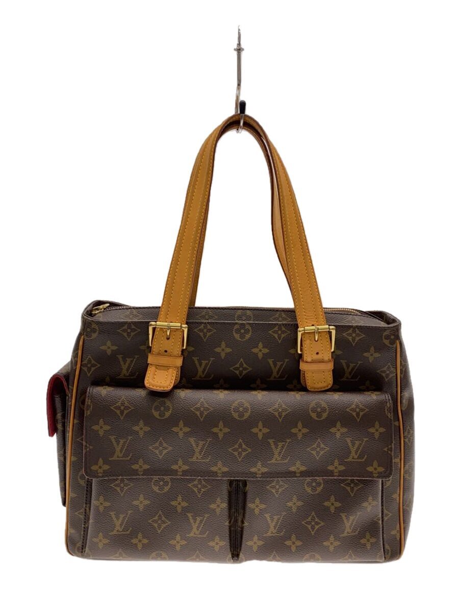 LOUIS VUITTON◆ミュルティプリ・シテ_モノグラム・キャンバス_BRW/PVC/BRW/M51162_画像1