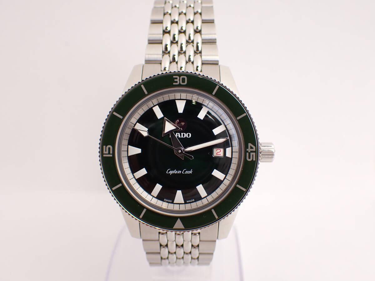 定価34万 美品 RADO(ラドー) キャプテンクック 763.0505.3 SS AT 定価34万 美品 RADO(ラドー) キャプテンクック 763.0505.3 SS AT