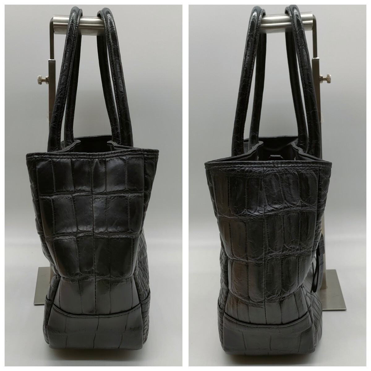 極美品・極上品】JRA レザージュエルズ クロコダイル トート 極美品・極上品】JRA レザージュエルズ クロコダイル トート