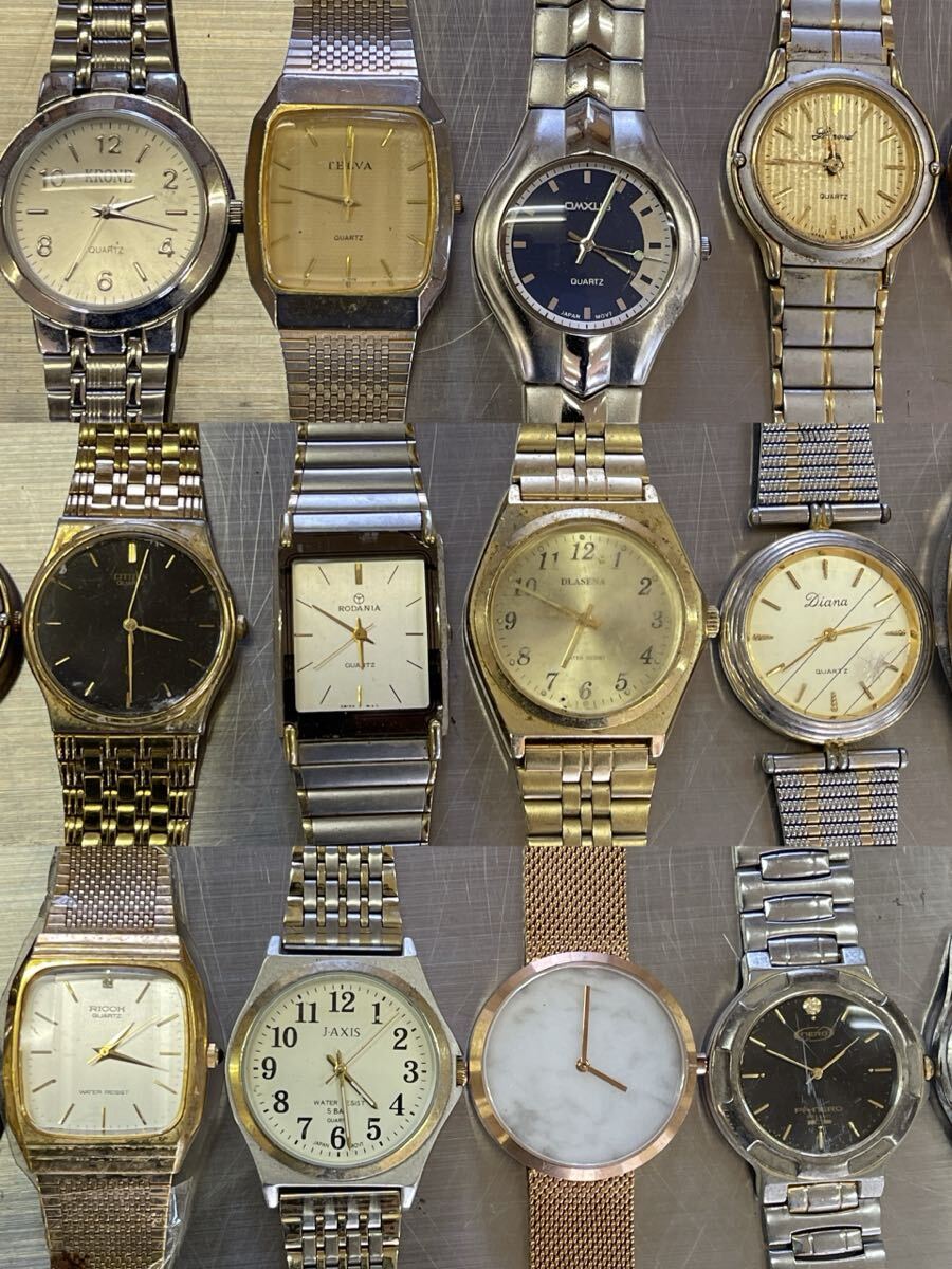 CASIO J-AXISなど クォーツ 腕時計 金属ベルト 中古品 60個 CASIO J-AXISなど クォーツ 腕時計 金属ベルト 中古品 60個