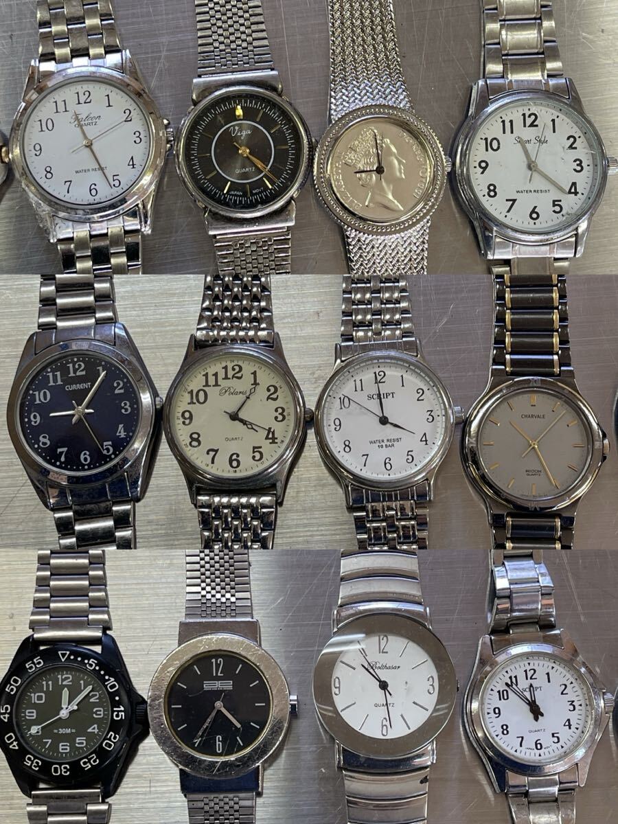 CASIO J-AXISなど クォーツ 腕時計 金属ベルト 中古品 60個 CASIO J-AXISなど クォーツ 腕時計 金属ベルト 中古品 60個