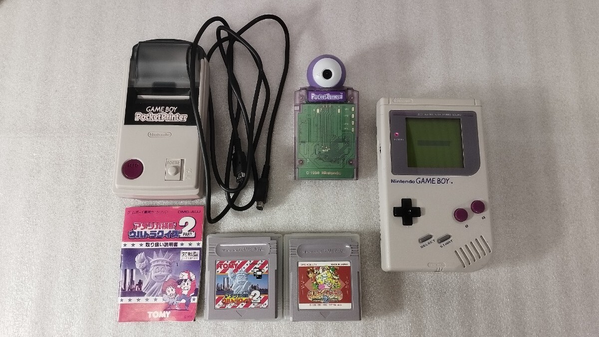 Nintendo 任天堂 ゲームボーイ本体 DMG-01 状態良好 外装美品 Nintendo 任天堂 ゲームボーイ本体 DMG-01 状態良好 外装美品