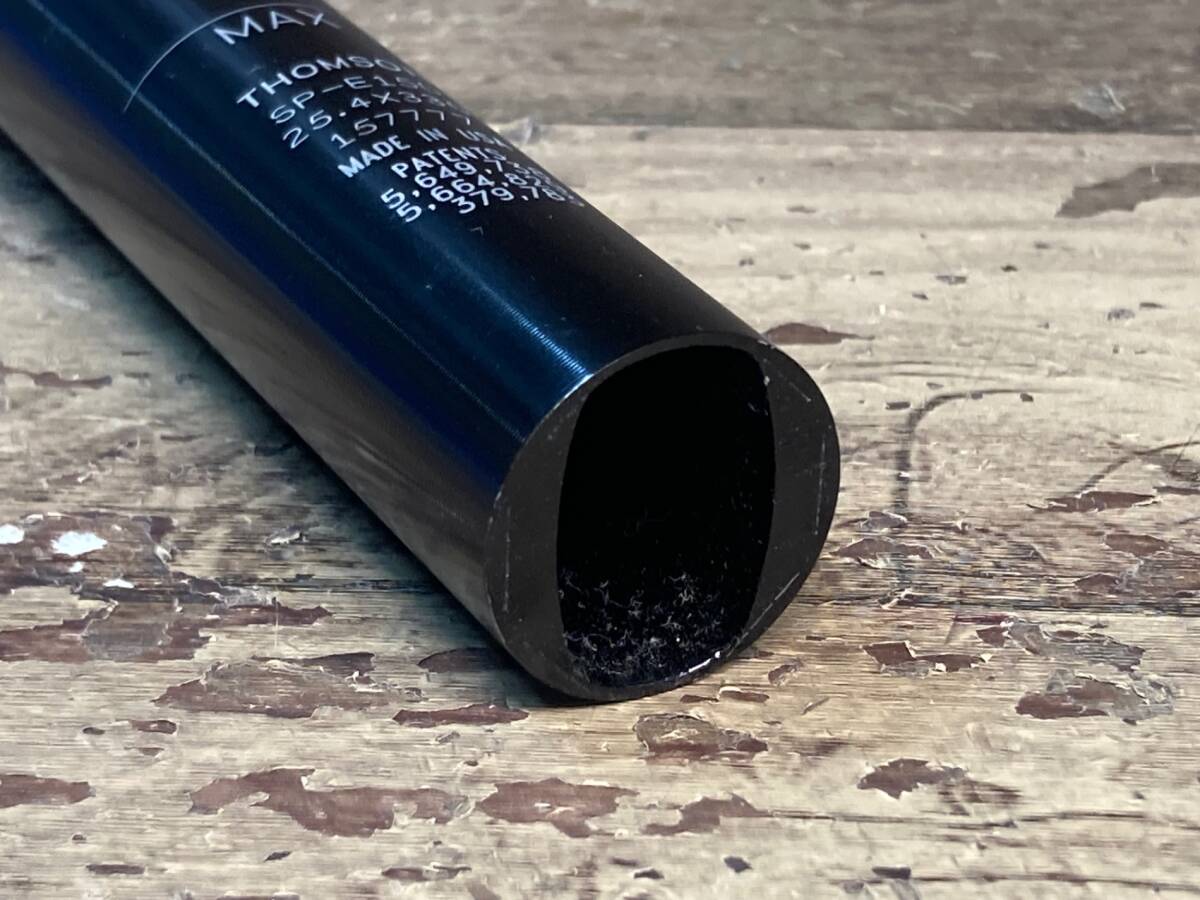 IM966 トムソン THOMSON エリート elite アルミ シートポスト 黒 330mm Φ25.4 SB0mm